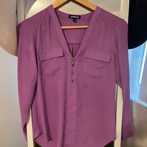 Purple Express Blouse